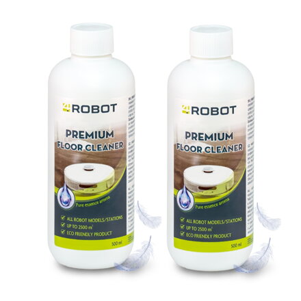 4Robot Απορρυπαντικό καθαρισμού για ρομποτικές ηλεκτρικές σκούπες ,Pure essence 2x500ml 4Robot Απορρυπαντικό καθαρισμού για ρομποτικές ηλεκτρικές σκούπες ,Pure essence 2x500ml